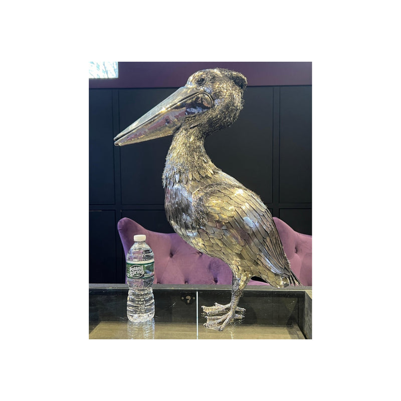 Mario Buccellati Large Size Silver Pelican