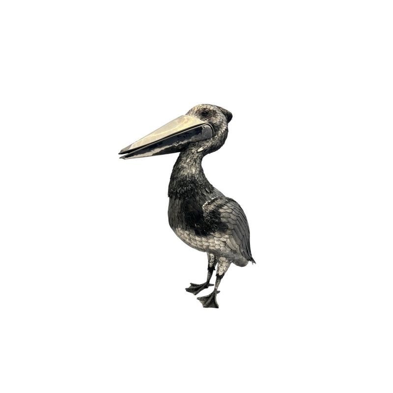 Mario Buccellati Large Size Silver Pelican