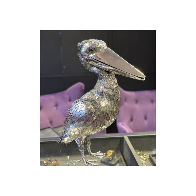 Mario Buccellati Large Size Silver Pelican