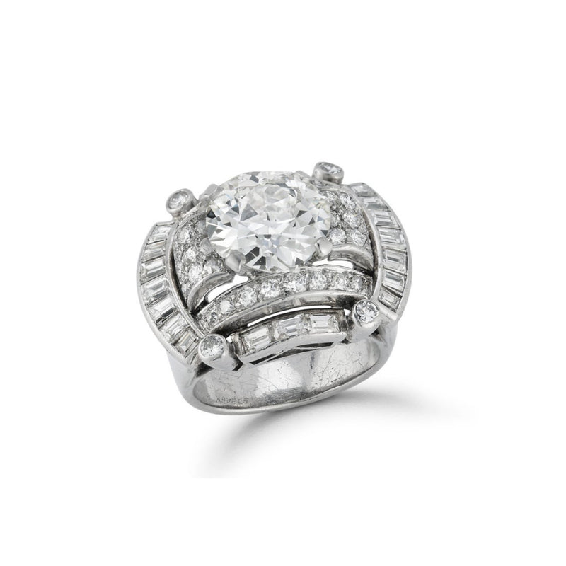 Van Cleef & Arpels Art Deco Diamond Ring