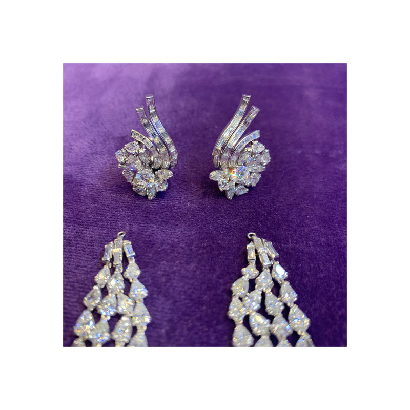 Diamond Cascade Day & Night Earrings