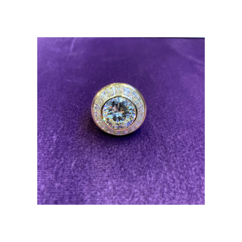 David Webb 9.37 Carat Diamond Ring