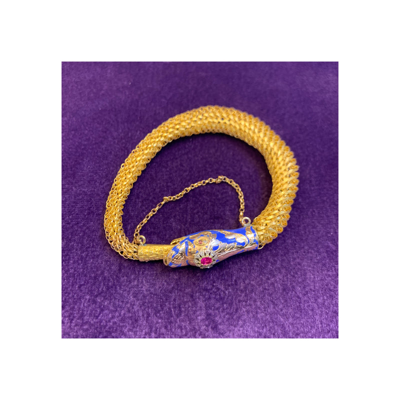 Antique Snake Bracelet