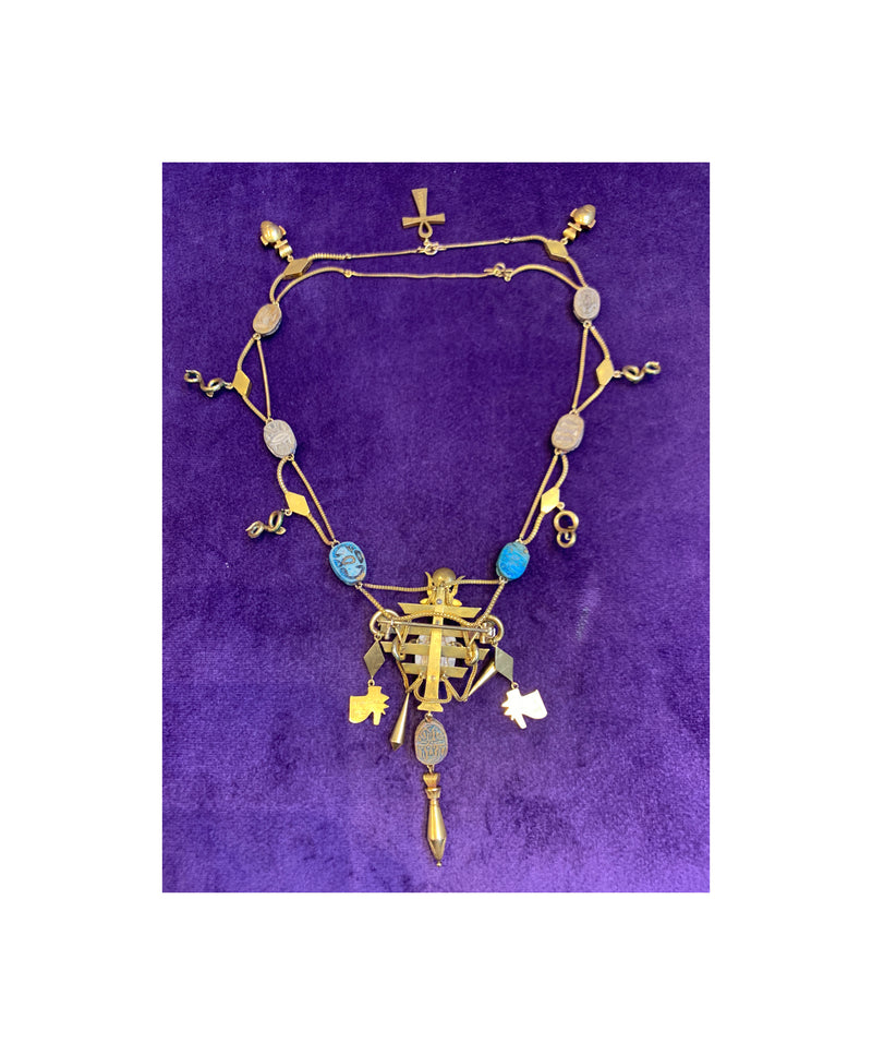 Antique Egyptian Revival Necklace