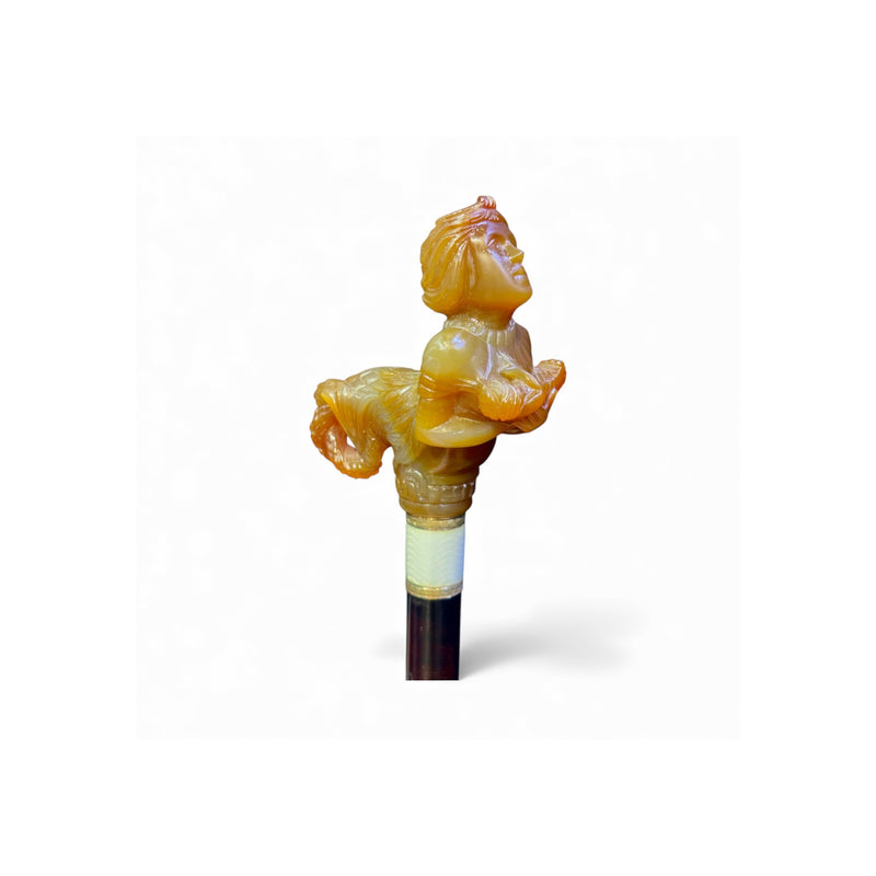 Agate Nursing Nereid Cane