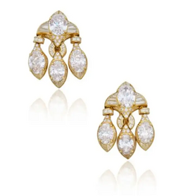 Historic Bvlgari Diamond Earrings