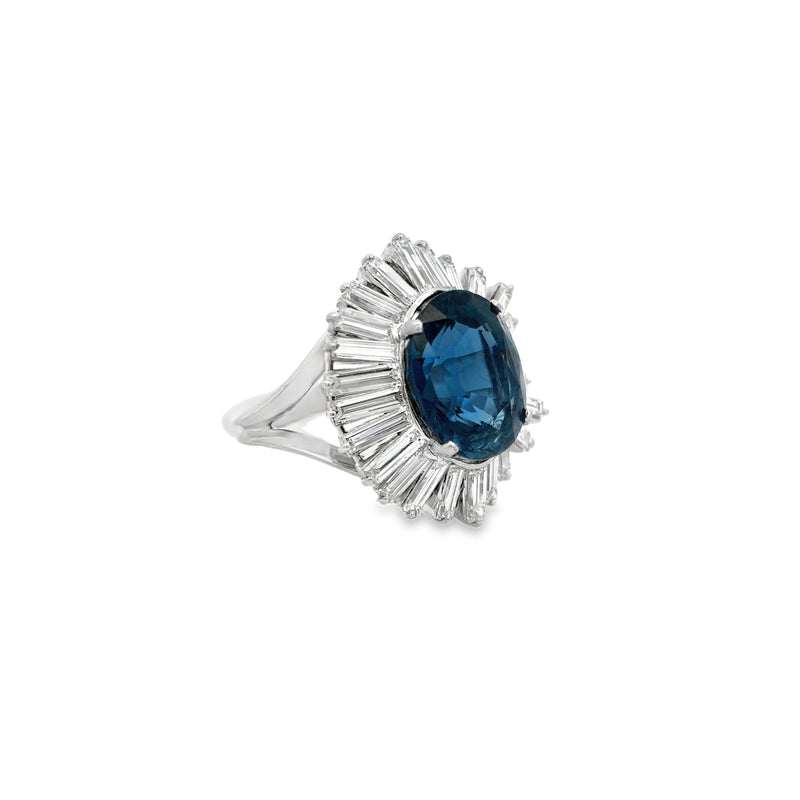 Van Cleef and Arpels Certified Natural Sapphire Ballerina Ring