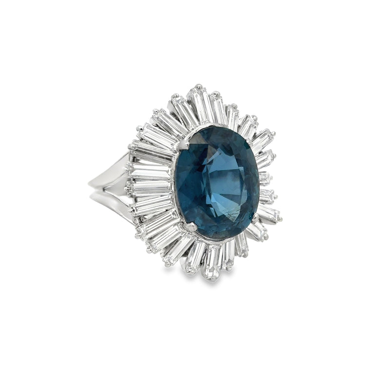 Van Cleef and Arpels Certified Natural Sapphire Ballerina Ring