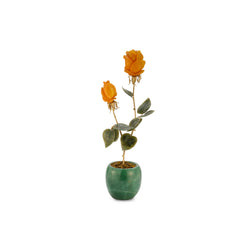 art deco plant pots Cartier Art Deco Multi Gem Flower Pot – Joseph Saidian & Sons