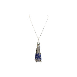 Cartier Panther Sapphire Necklace