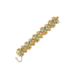 Tiffany & Co. Turquoise & Lapis Lazuli Bracelet