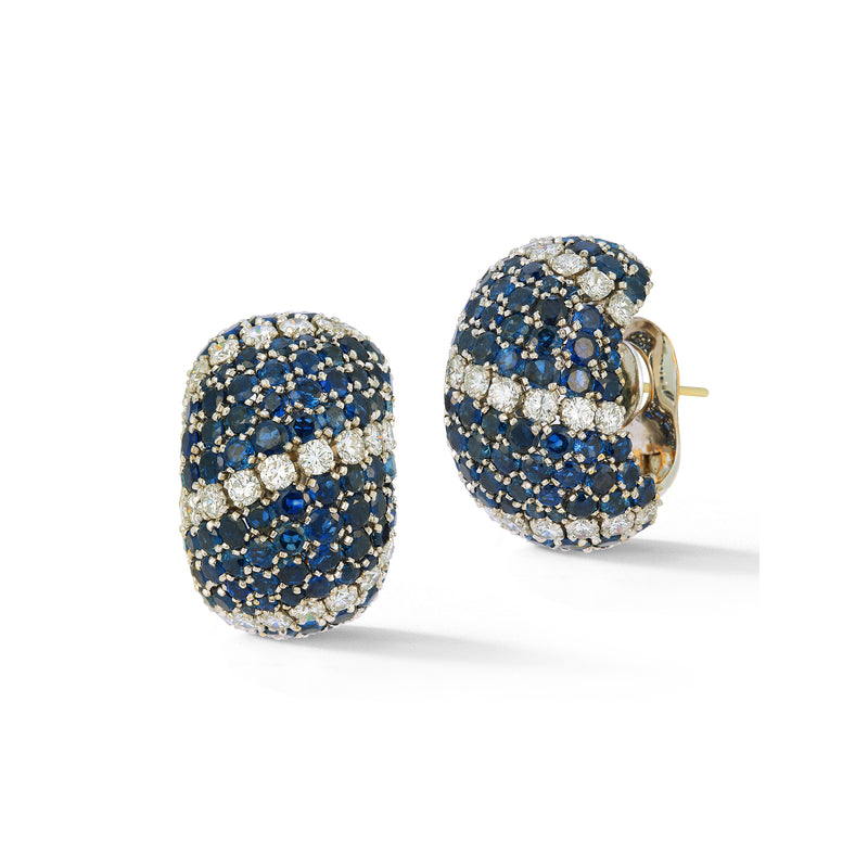 Frivole earrings, small model 18K rose gold, Diamond - Van Cleef & Arpels