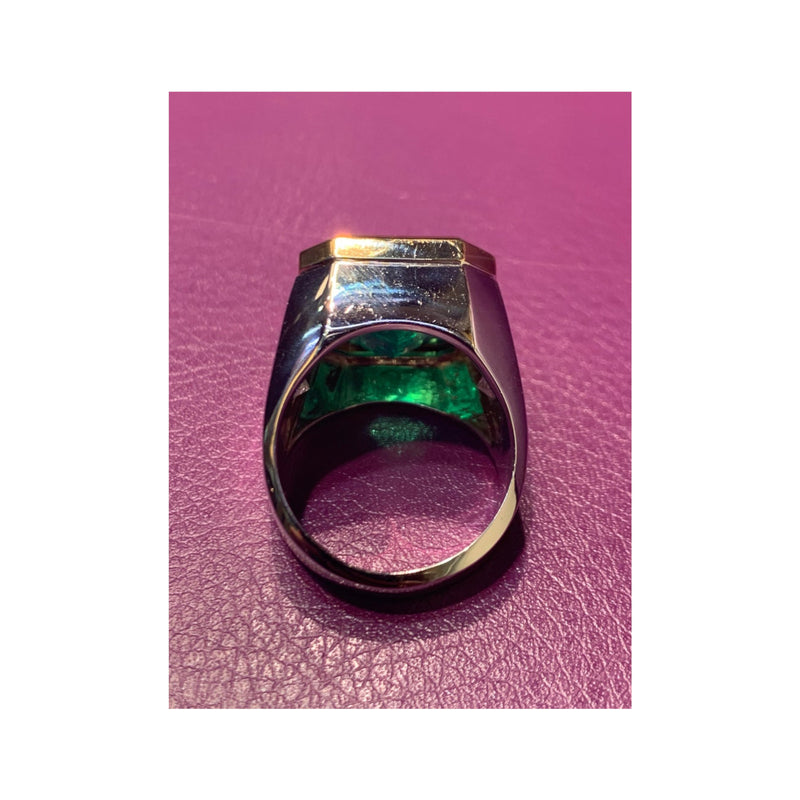 Men's Colombian Emerald Ring