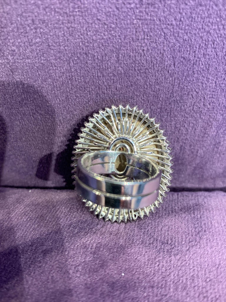 Opal & Diamond Cocktail Ring