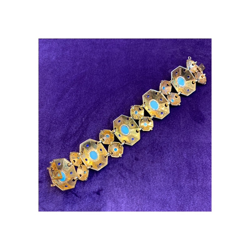 Tiffany & Co. Turquoise & Lapis Lazuli Bracelet