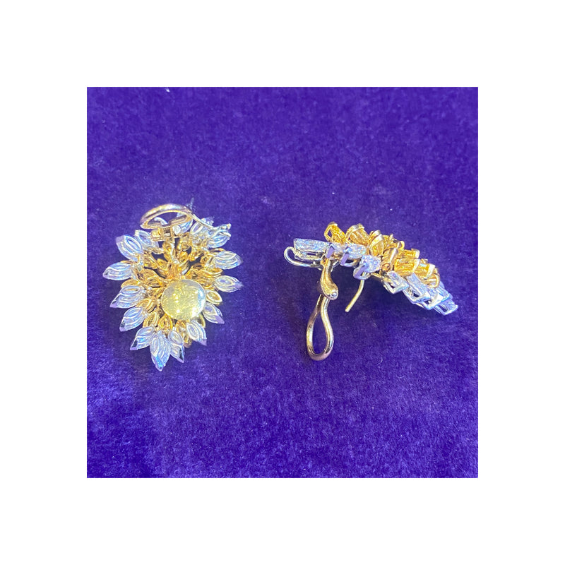 Van Cleef & Arpels Multicolor Diamond Earrings