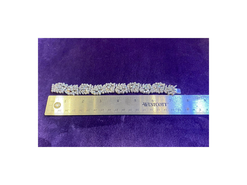 Diamond Cluster Bracelet