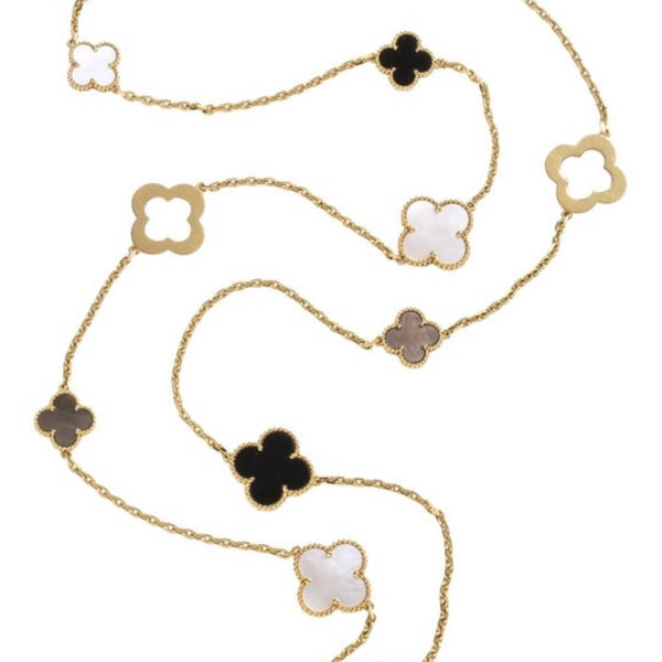 Limited Edition Van Cleef and Arpels Alhambra Necklace – Joseph