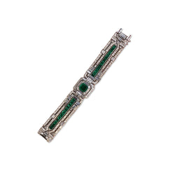 Van Cleef & Arpels Art Deco Emerald Bracelet