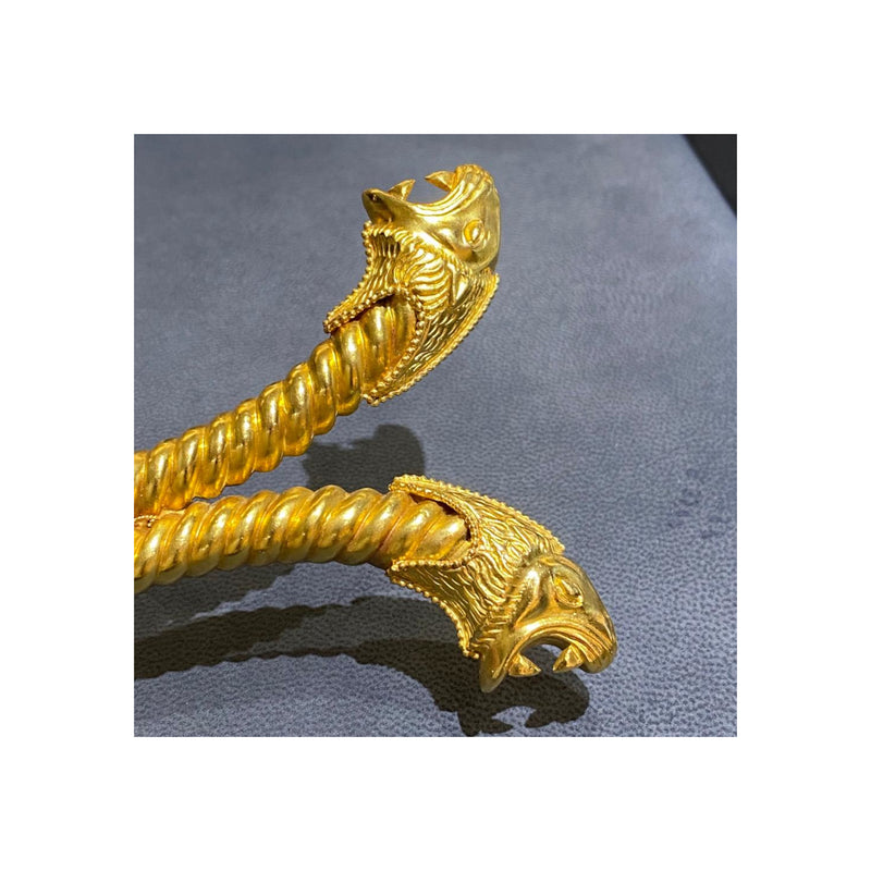 Ilias Lalaounis Gold and Agate Letter Opener