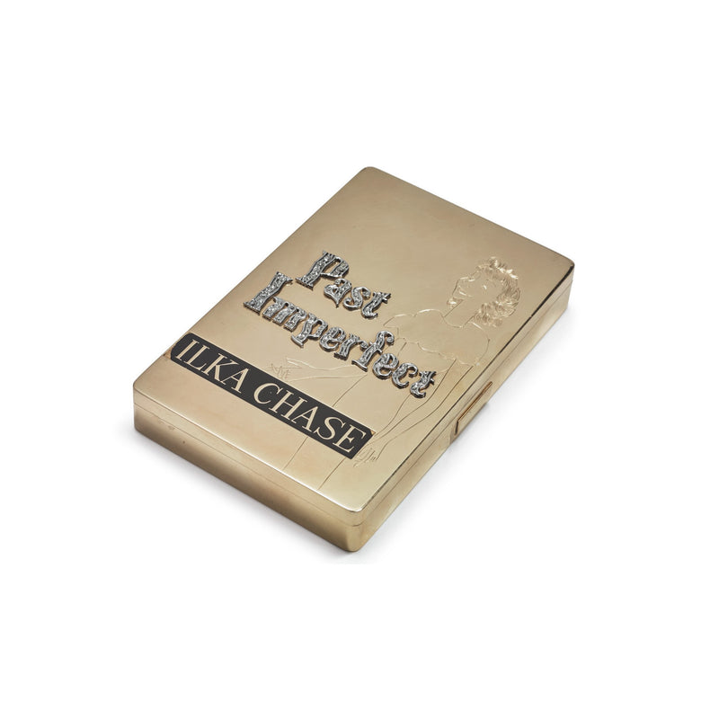 Historic Enamel and Diamond Gold Cigarette Box by Paul Flato