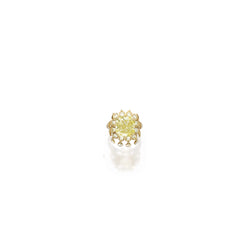Harry Winston Fancy Intense Yellow and Colored Diamond Ring