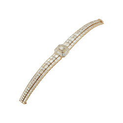 Van Cleef & Arpels Emerald Cut Diamond Bracelet